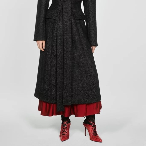 Zara special collection pointy pink lace up booties - Picture 4 of 4